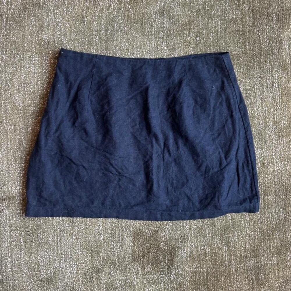 A-new-day Women's Navy and Black Skirt